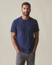 Men's Premium Slub Crew Tee - Pageant Blue